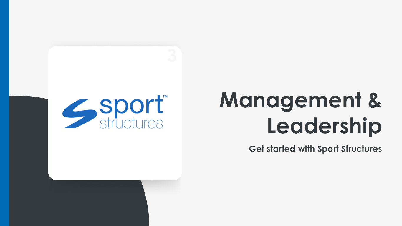 Sport Structures Management and Leadership